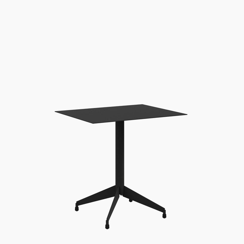 Cafe Table - Rectangular Top, Flat Base