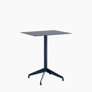 Cafe Table - Rectangular Top, Flat Base