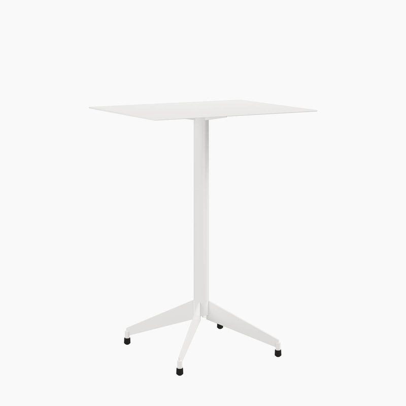 Cafe Table - Rectangular Top, Flat Base