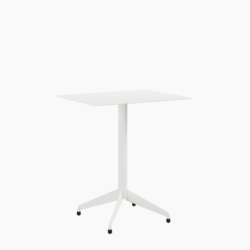 Cafe Table - Rectangular Top, Flat Base