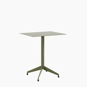 Cafe Table - Rectangular Top, Flat Base