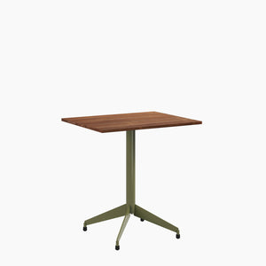 Cafe Table - Rectangular Top, Flat Base