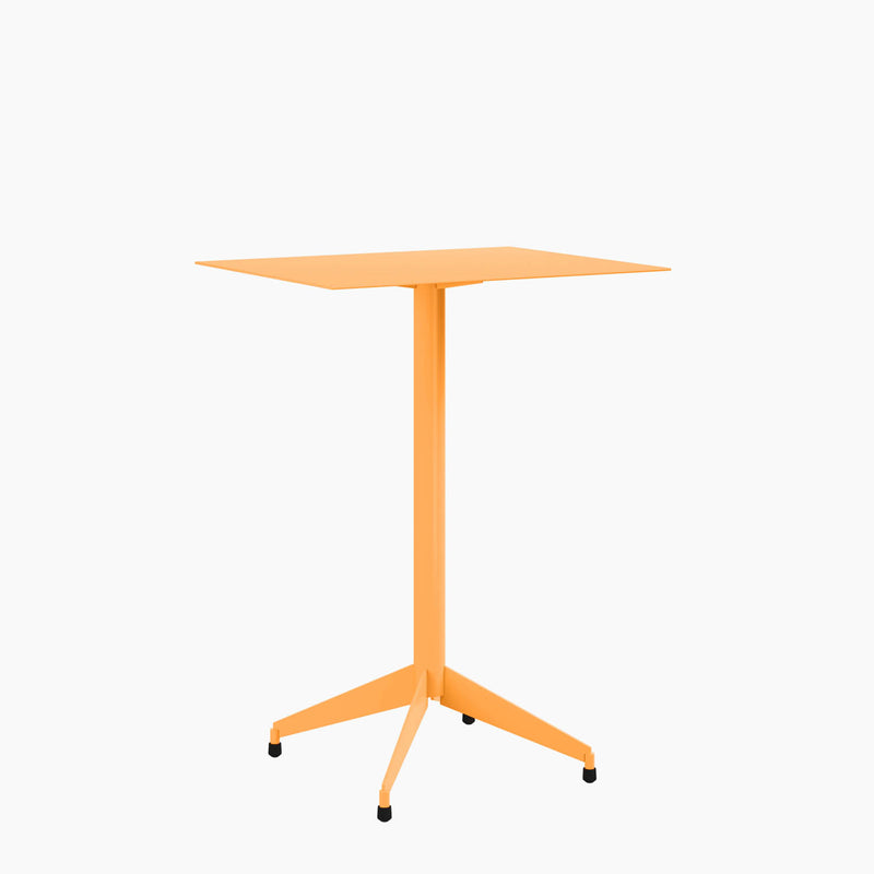 Cafe Table - Rectangular Top, Flat Base