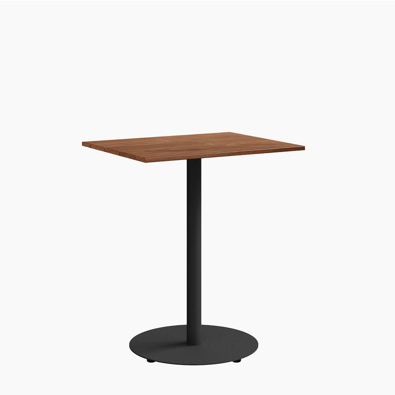 Cafe Table - Rectangular Top, Weighted Base