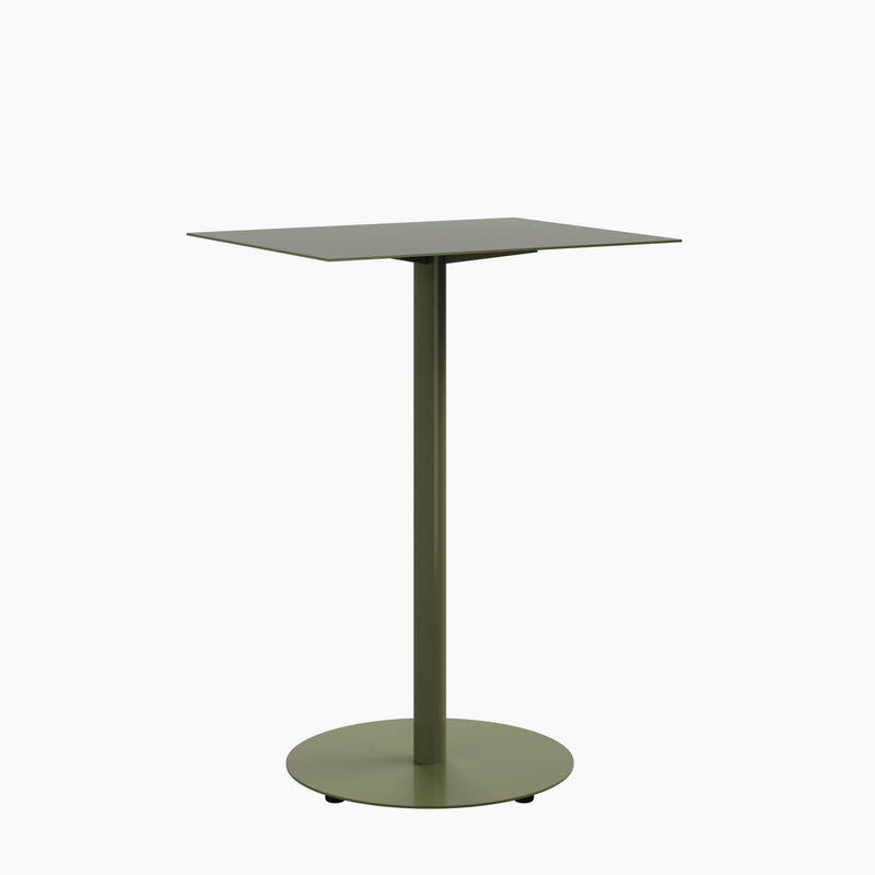 Cafe Table - Rectangular Top, Weighted Base