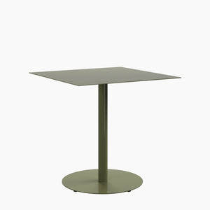 Cafe Table - Rectangular Top, Weighted Base