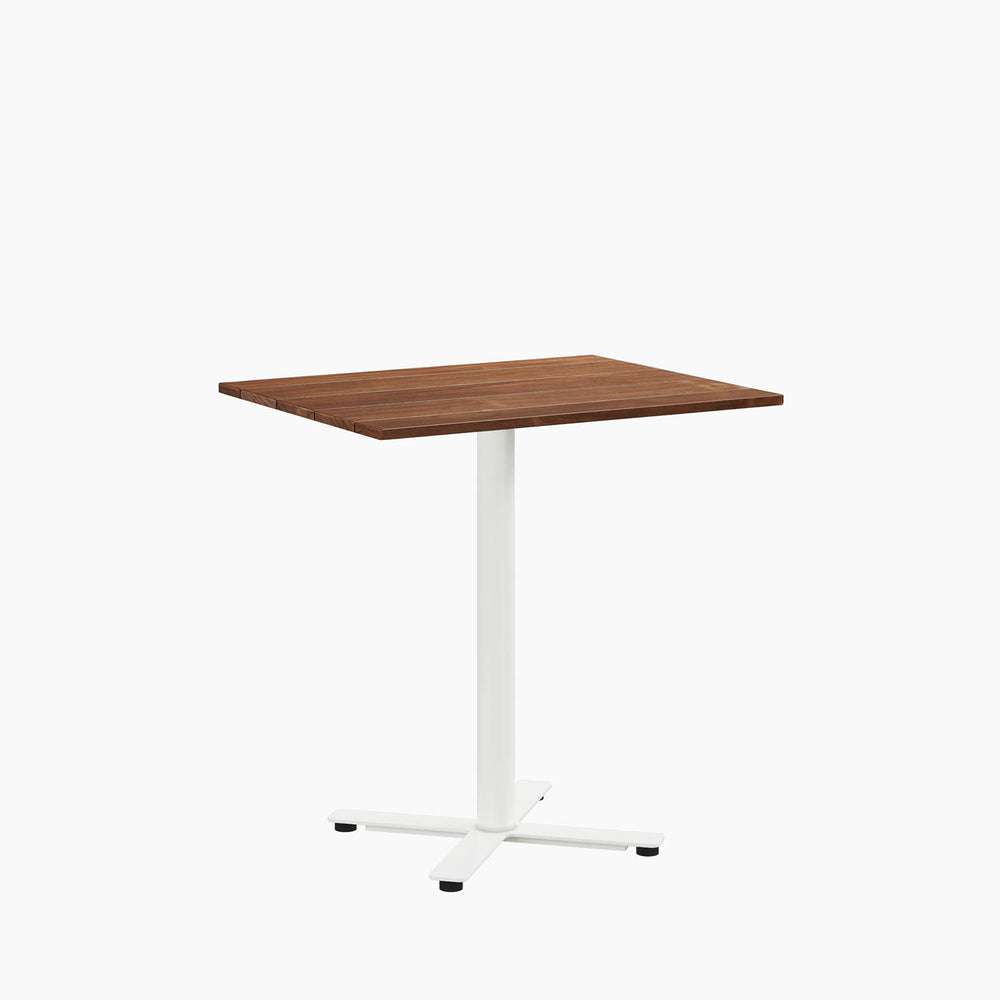 Cafe Table - Rectangular Top, X Base - RAD Furniture
