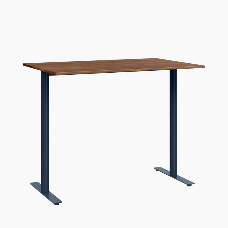 Cafe Table - Rectangular Top, T-Leg Base