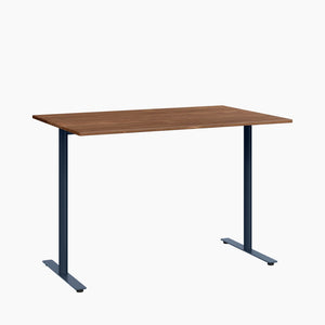 Cafe Table - Rectangular Top, T-Leg Base