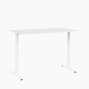 Cafe Table - Rectangular Top, T-Leg Base