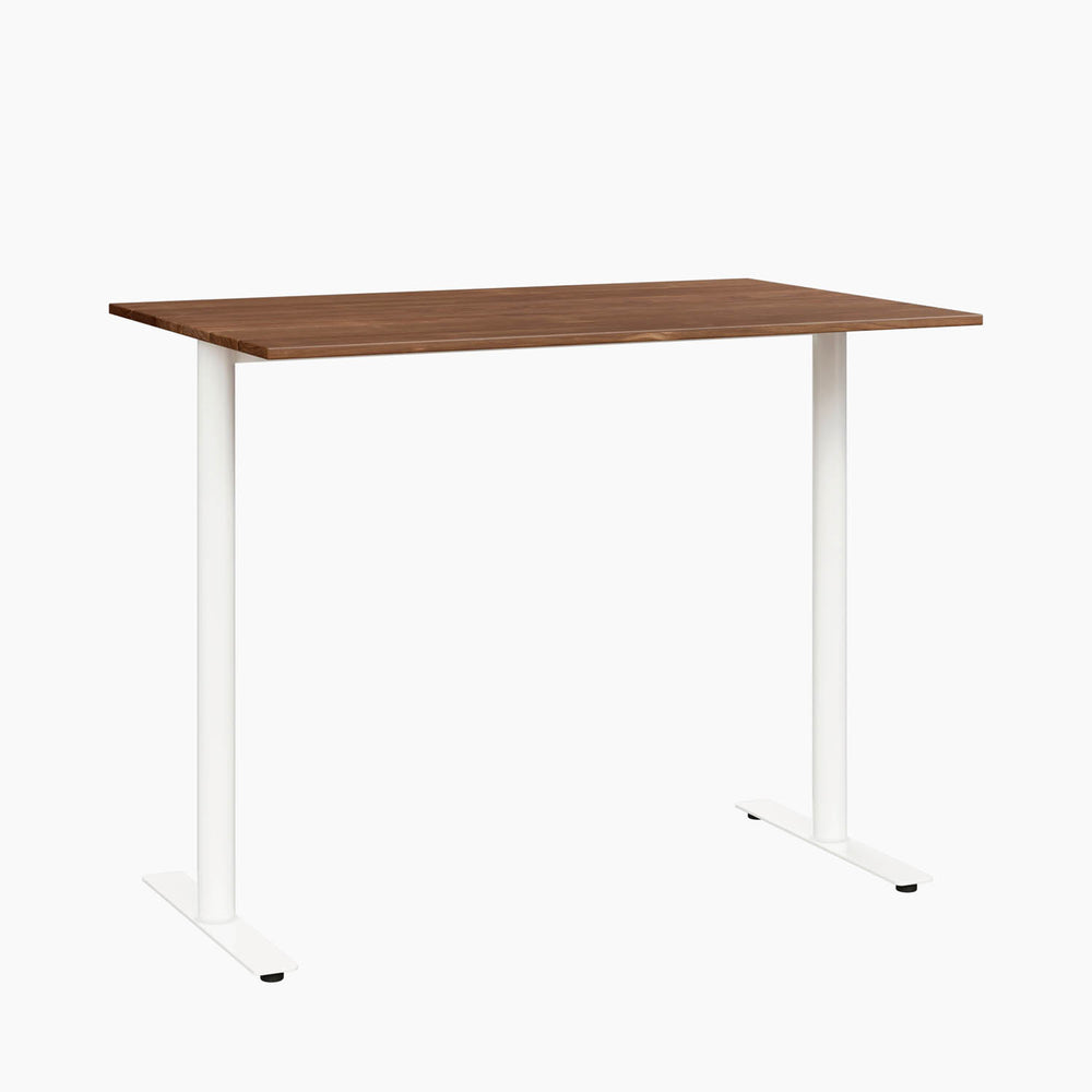 Cafe Table - Rectangular Top, T-Leg Base