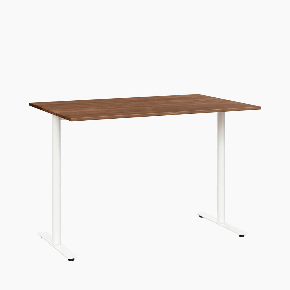 Cafe Table - Rectangular Top, T-Leg Base