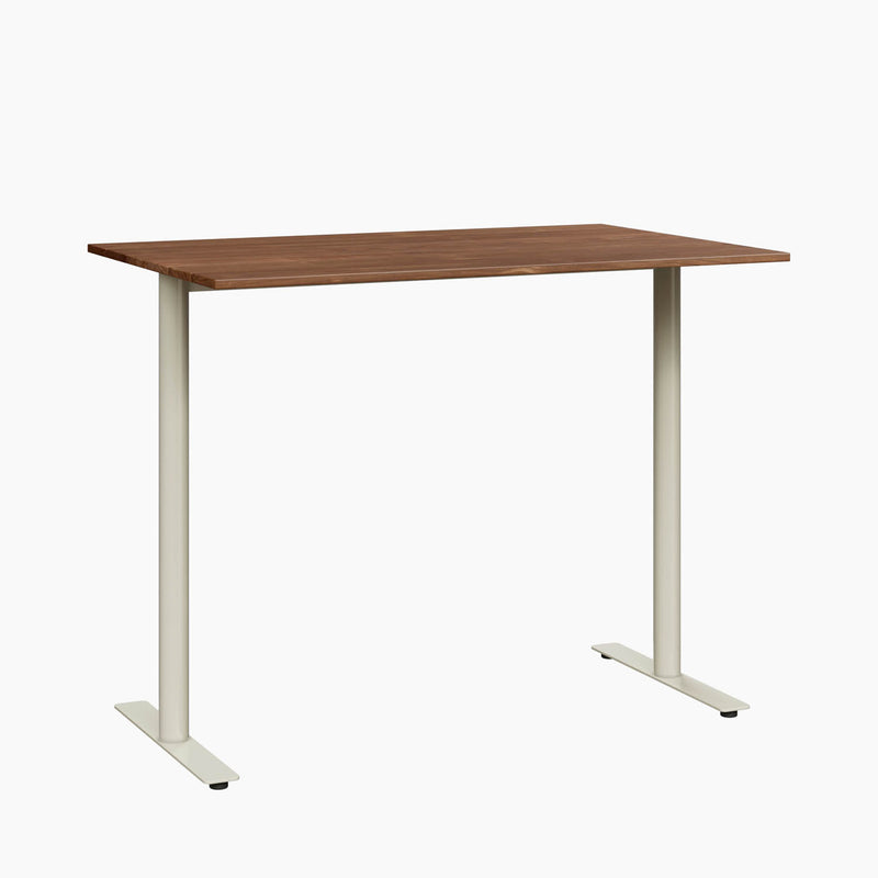 Cafe Table - Rectangular Top, T-Leg Base