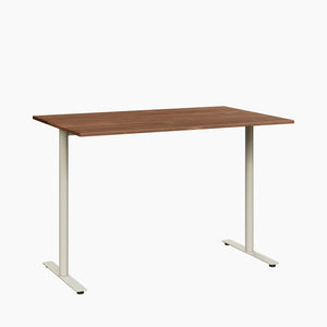 Cafe Table - Rectangular Top, T-Leg Base