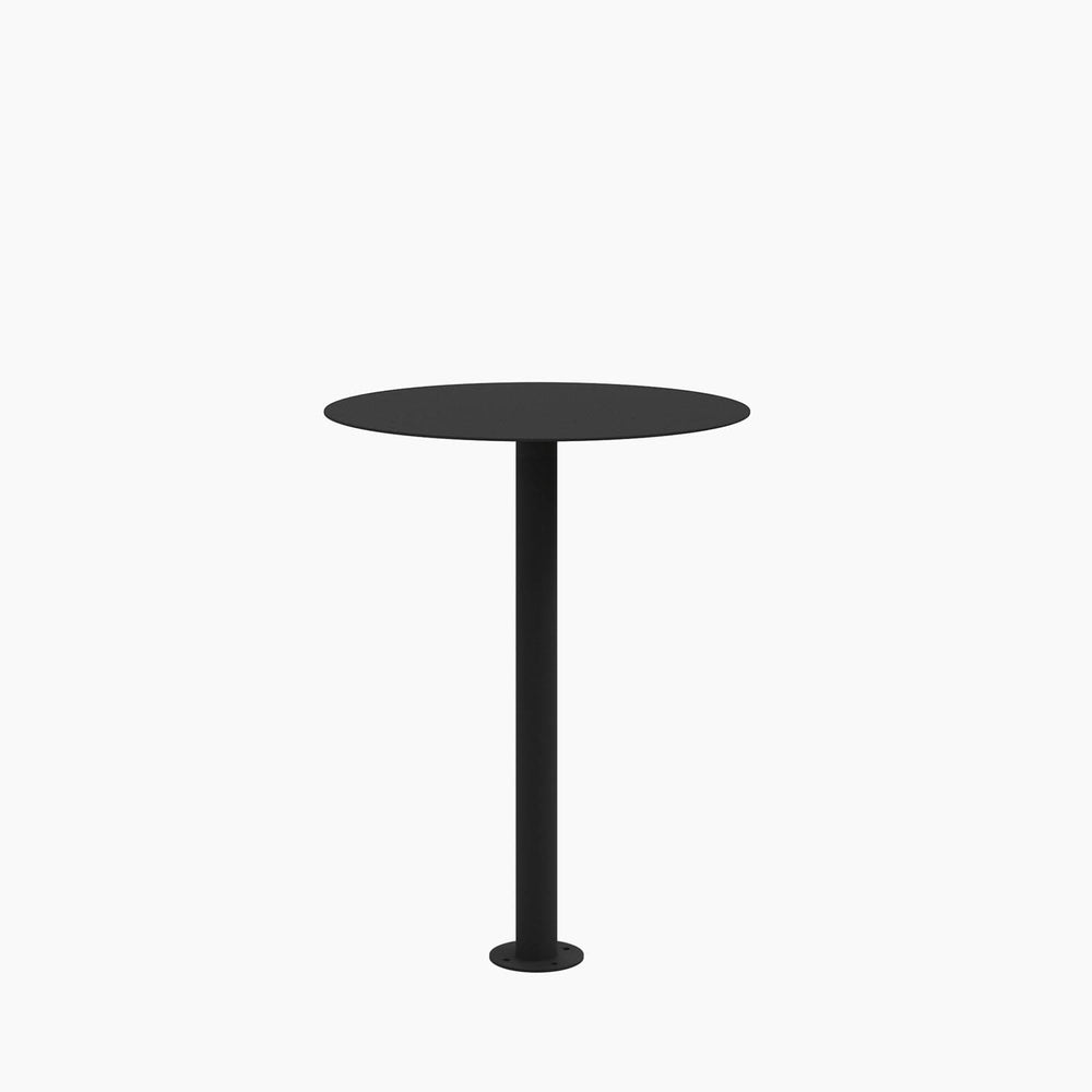 Cafe Table - Round Top, Bolted Base