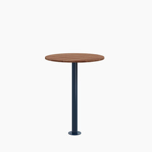 Cafe Table - Round Top, Bolted Base