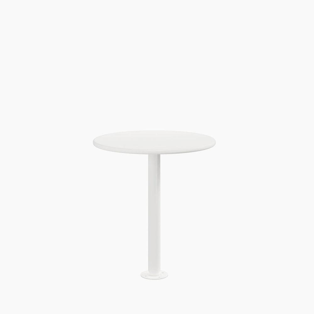 Cafe Table - Round Top, Bolted Base