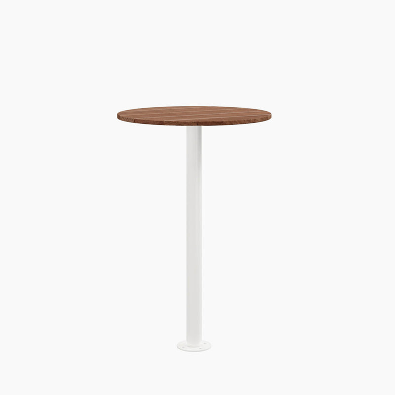 Cafe Table - Round Top, Bolted Base