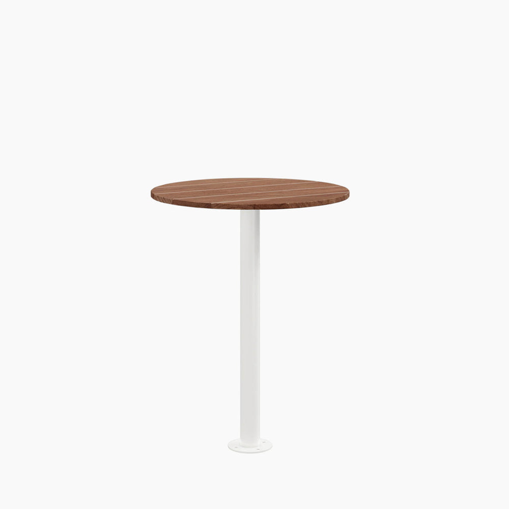 Cafe Table - Round Top, Bolted Base