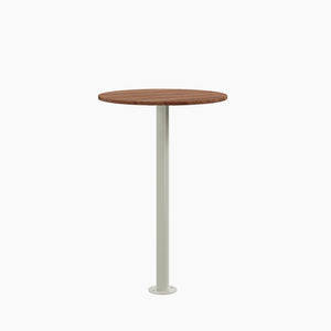 Cafe Table - Round Top, Bolted Base