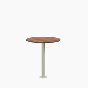 Cafe Table - Round Top, Bolted Base