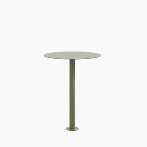 Cafe Table - Round Top, Bolted Base