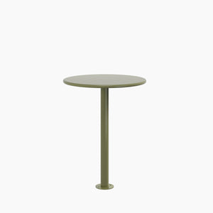 Cafe Table - Round Top, Bolted Base