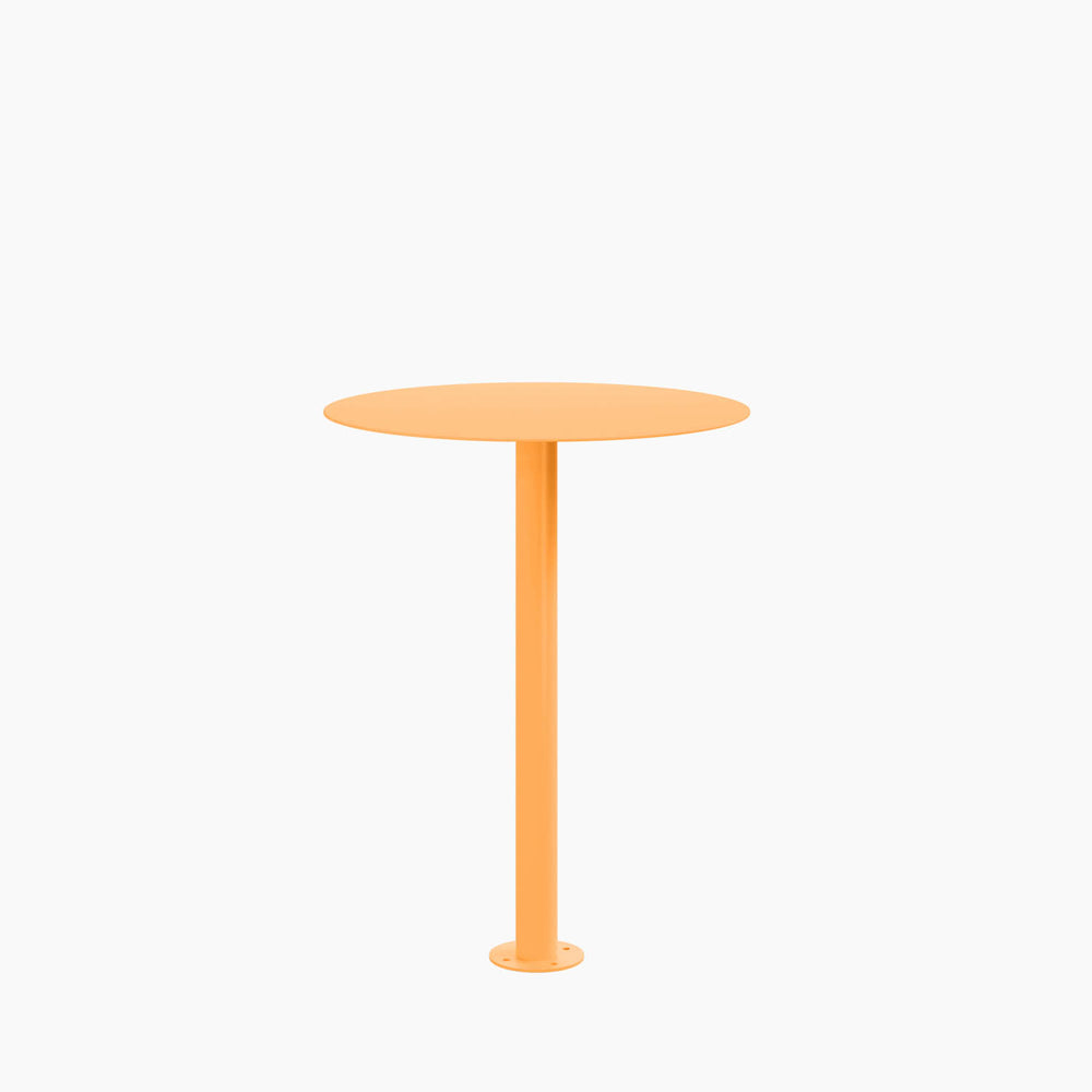 Cafe Table - Round Top, Bolted Base