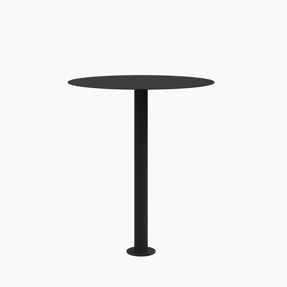 Cafe Table - Round Top, Bolted Base