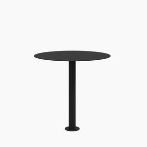 Cafe Table - Round Top, Bolted Base