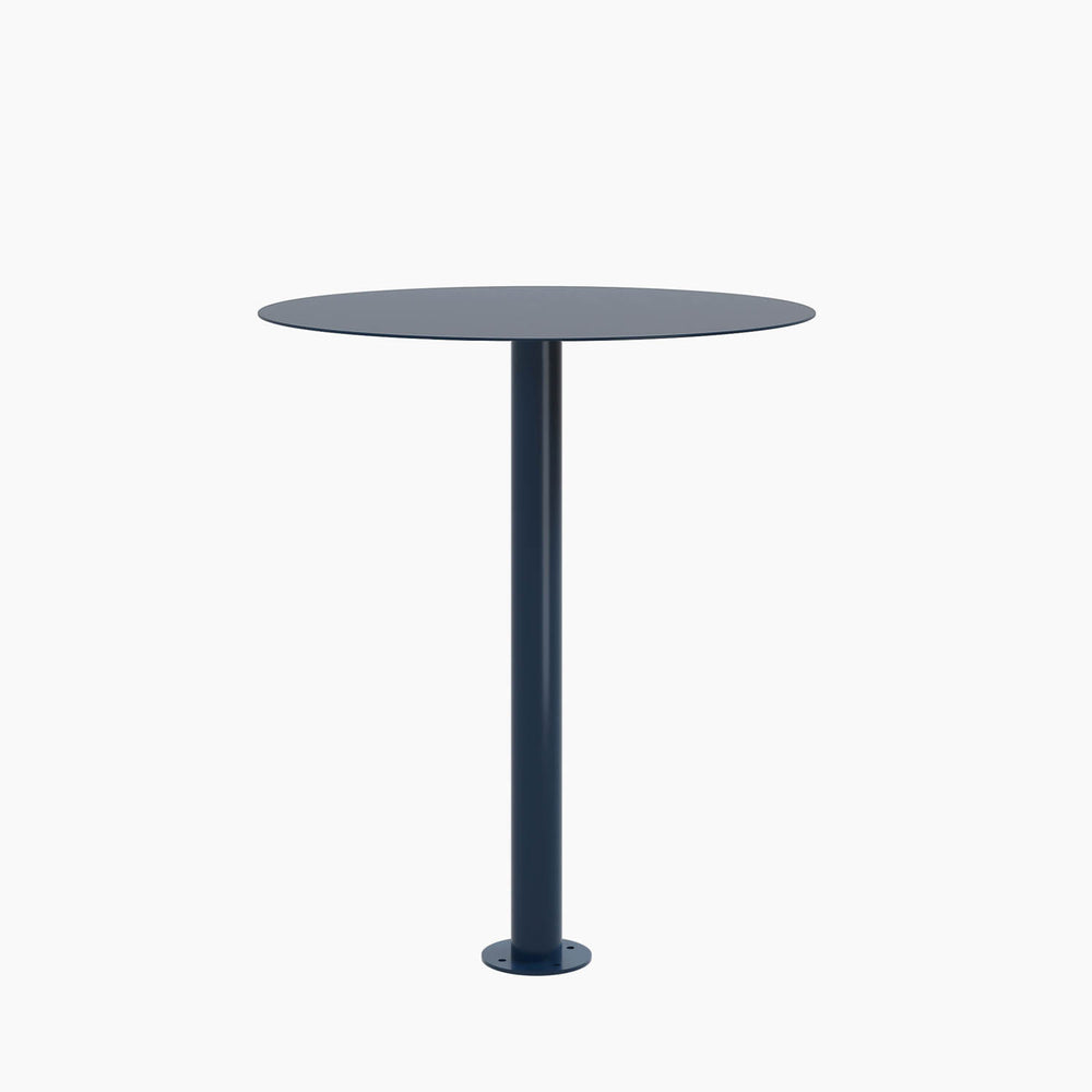 Cafe Table - Round Top, Bolted Base