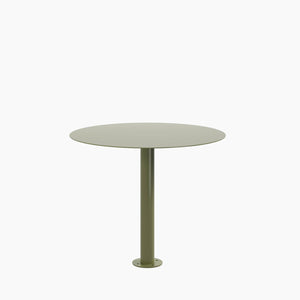 Cafe Table - Round Top, Bolted Base