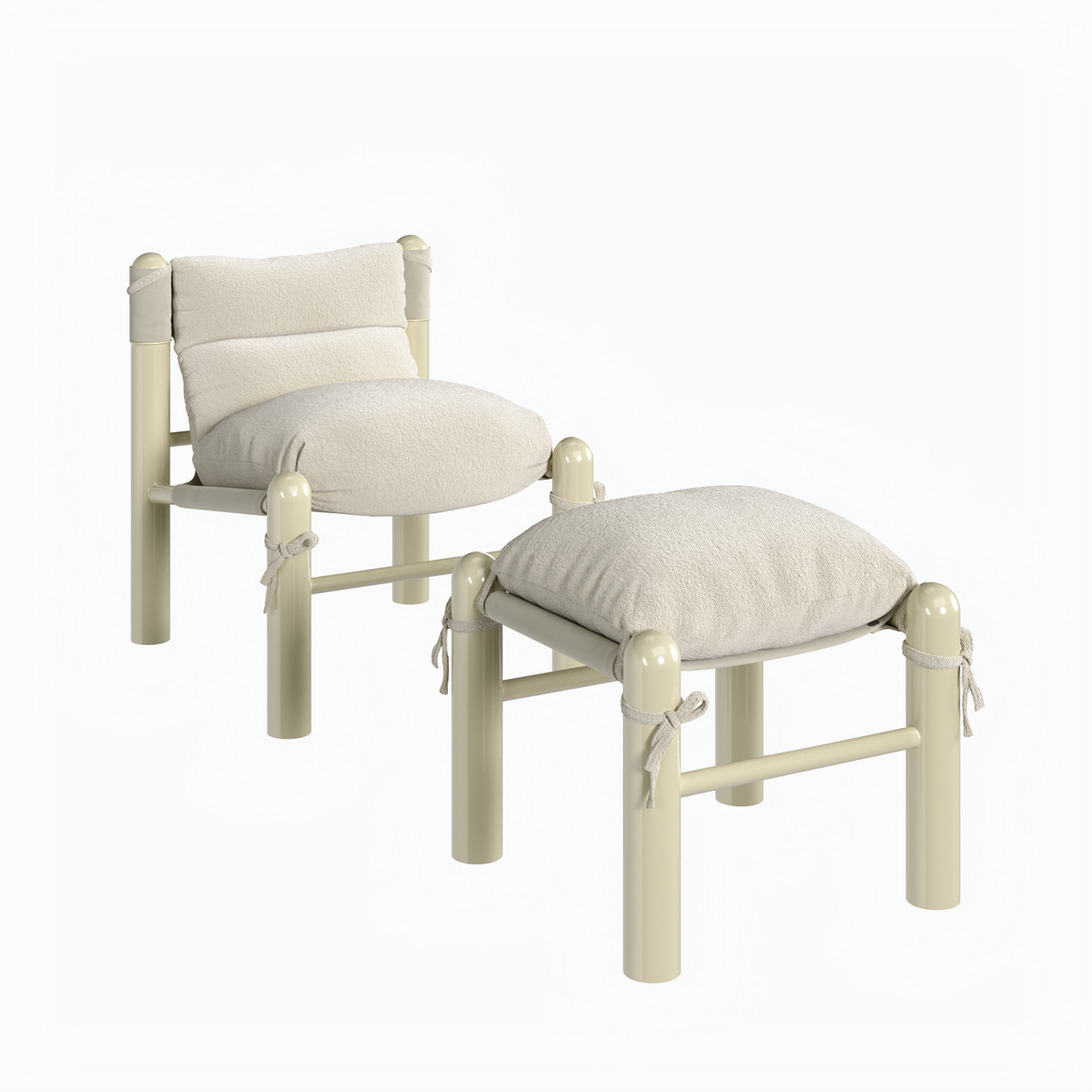 Post Lounge Chair - Oxford / Lounge Set