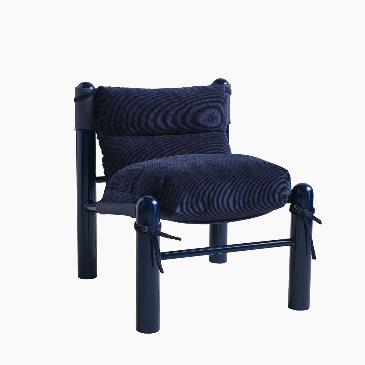 Post Lounge Chair - Indigo / Lounge Chair