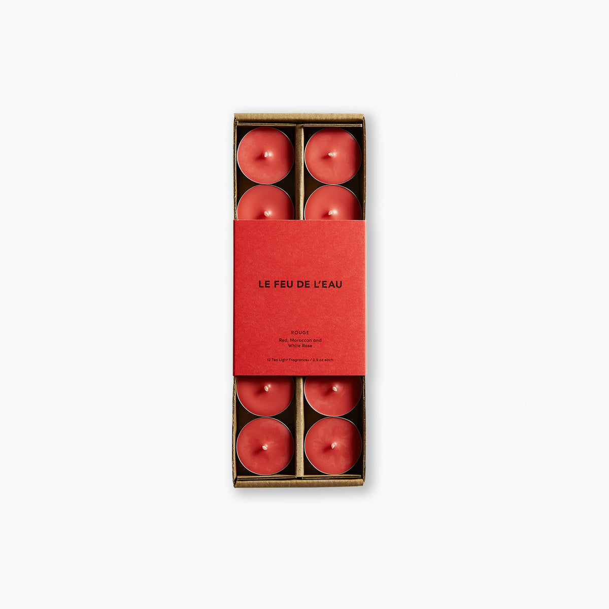 Le Feu De L'eau | Rouge - Tea Lights
