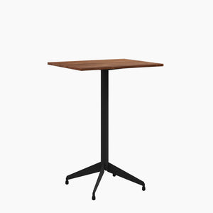 Cafe Table - Rectangular Top, Flat Base