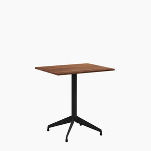 Cafe Table - Rectangular Top, Flat Base