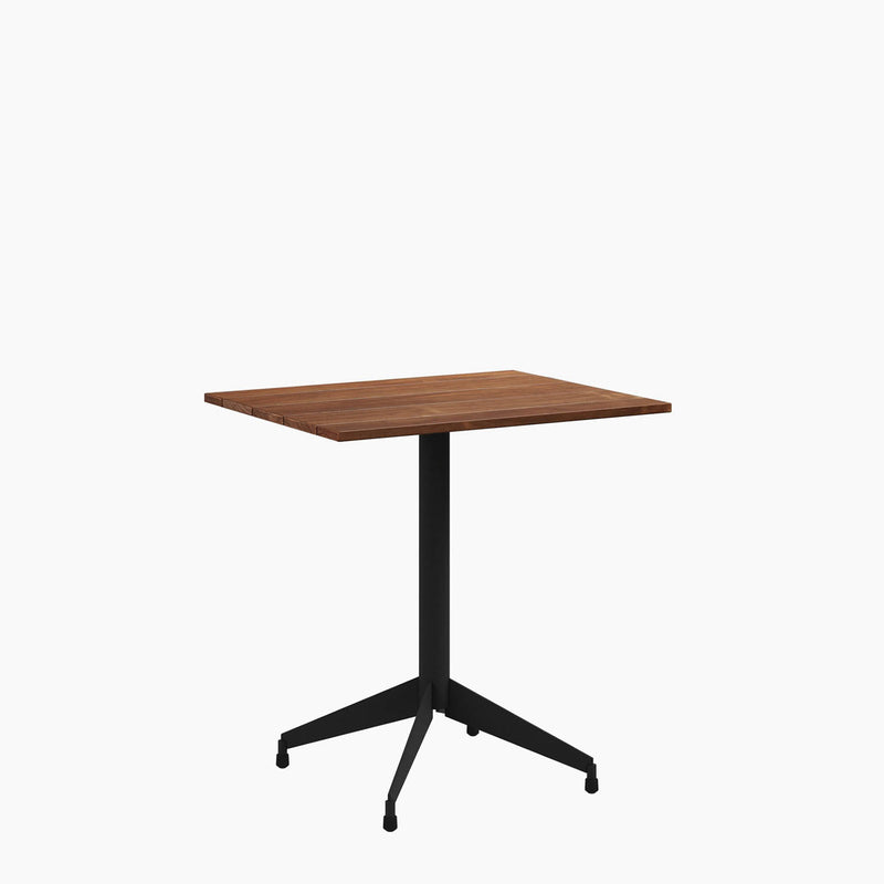 Cafe Table - Rectangular Top, Flat Base