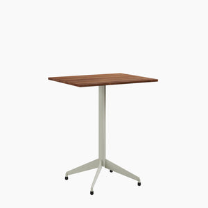 Cafe Table - Rectangular Top, Flat Base