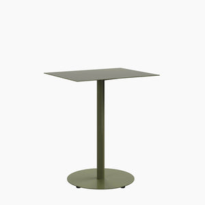 Cafe Table - Rectangular Top, Weighted Base