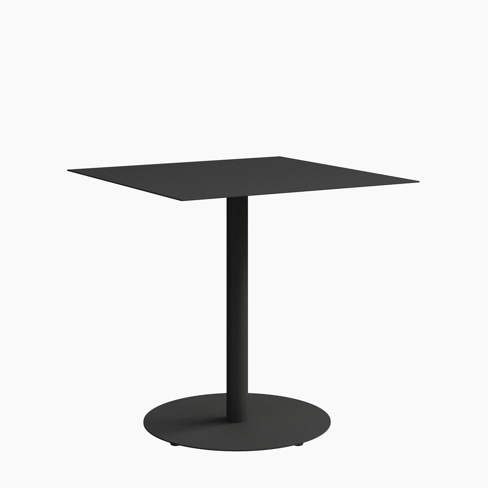 Cafe Table Back View Cafe Table - Rectangular Top, Weighted Base - RAD Furniture