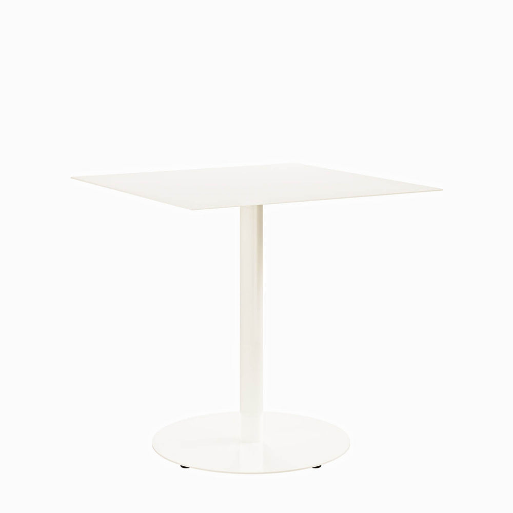 Cafe Table Back View Cafe Table - Rectangular Top, Weighted Base - RAD Furniture