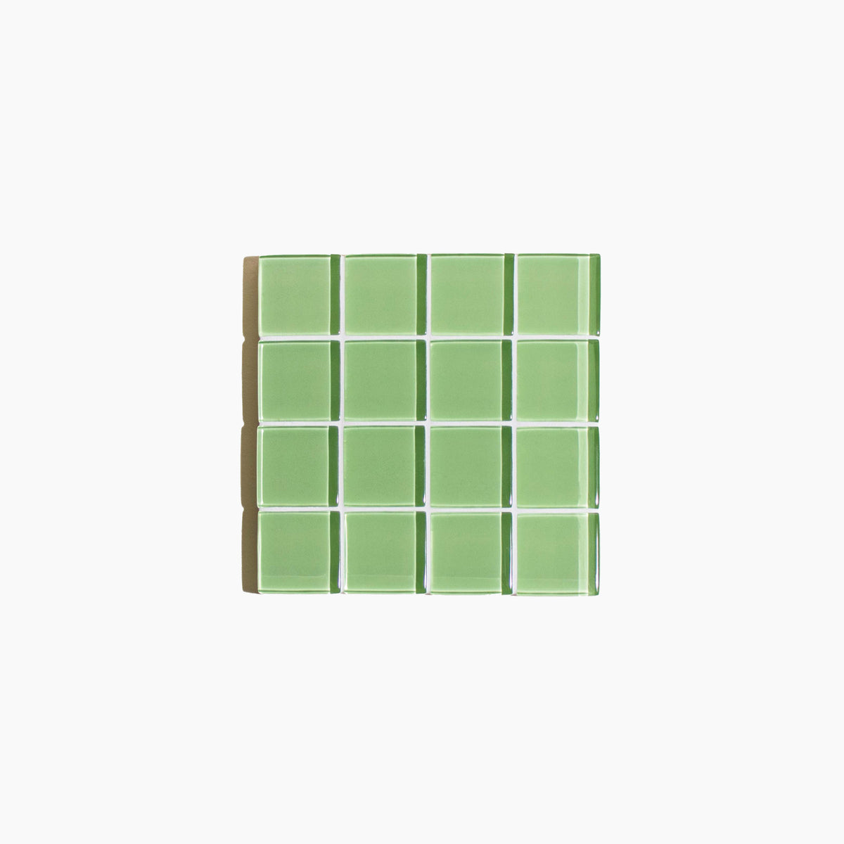 Subtle Art Studios | Glass Tile Coaster - It's Lime