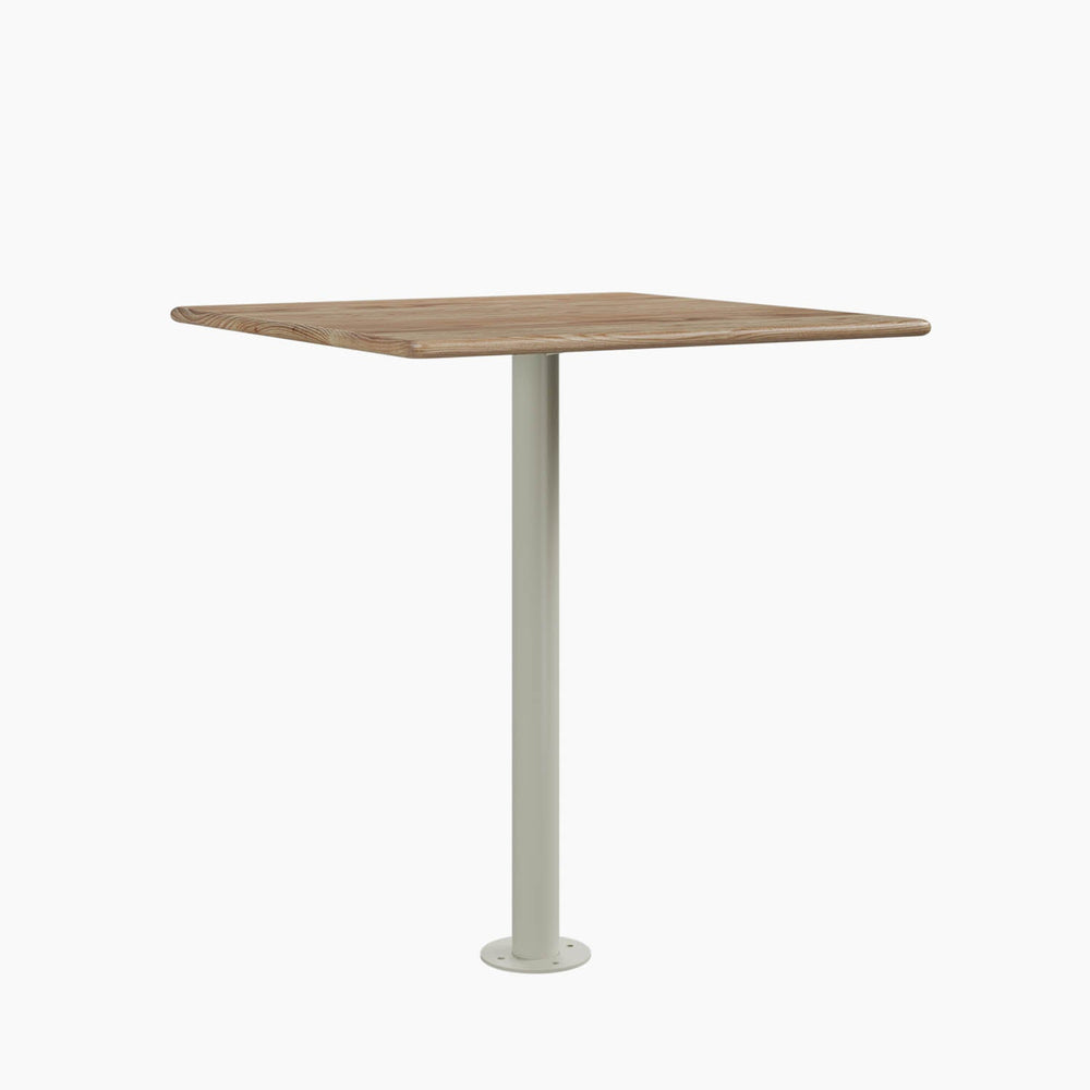 Cafe Table - Rectangular Top, Bolted Base - RAD Furniture