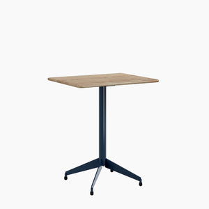 Cafe Table - Rectangular Top, Flat Base