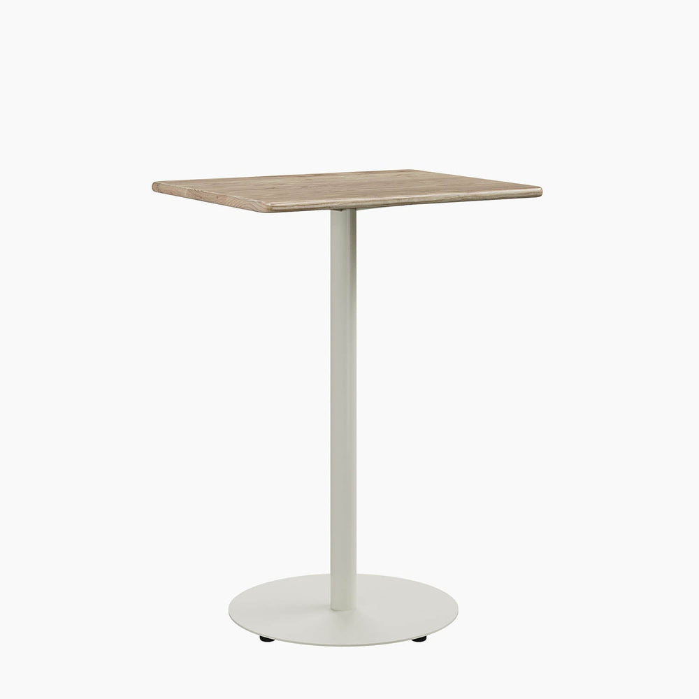 Cafe Table - Rectangular Top, Weighted Base - RAD Furniture