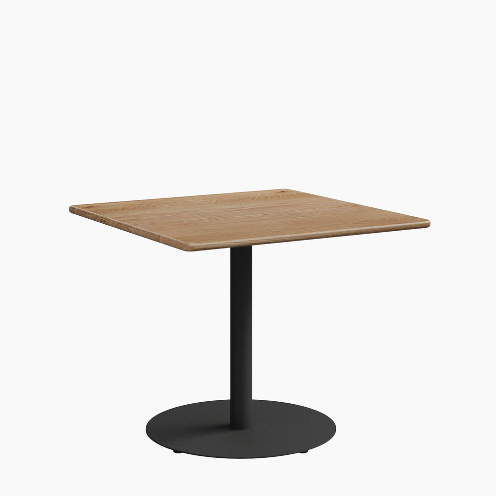Fixed Cafe Table Cafe Table - Rectangular Top, Weighted Base - RAD Furniture
