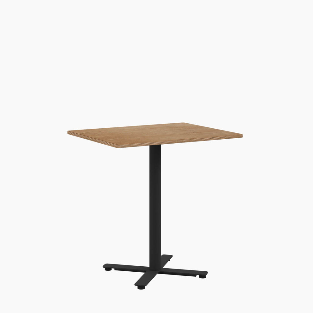 Cafe Table - Rectangular Top, X Base