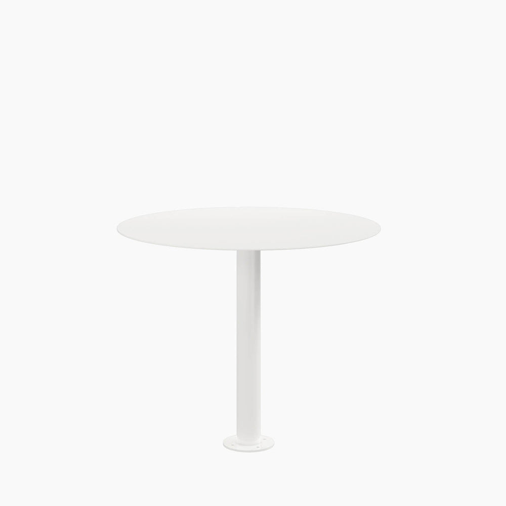 Cafe Table - Round Top, Bolted Base