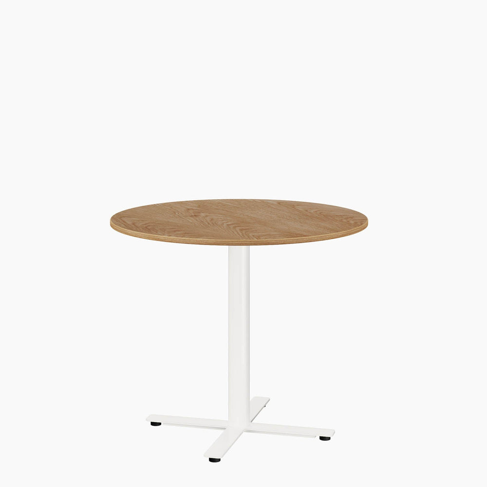 Cafe Table Back View Cafe Table - Round Top, X Base - RAD Furniture